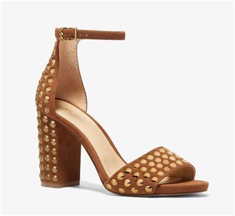 Leela Studded Suede Sandal 